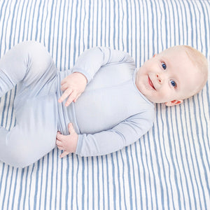 3-6 months, baby blue matching set, onesie and comfort pants, Extra comfortable baby pants, stretchy pants for newborns to 1 year olds, baby shop, children's boutique clothing, baby stores near me